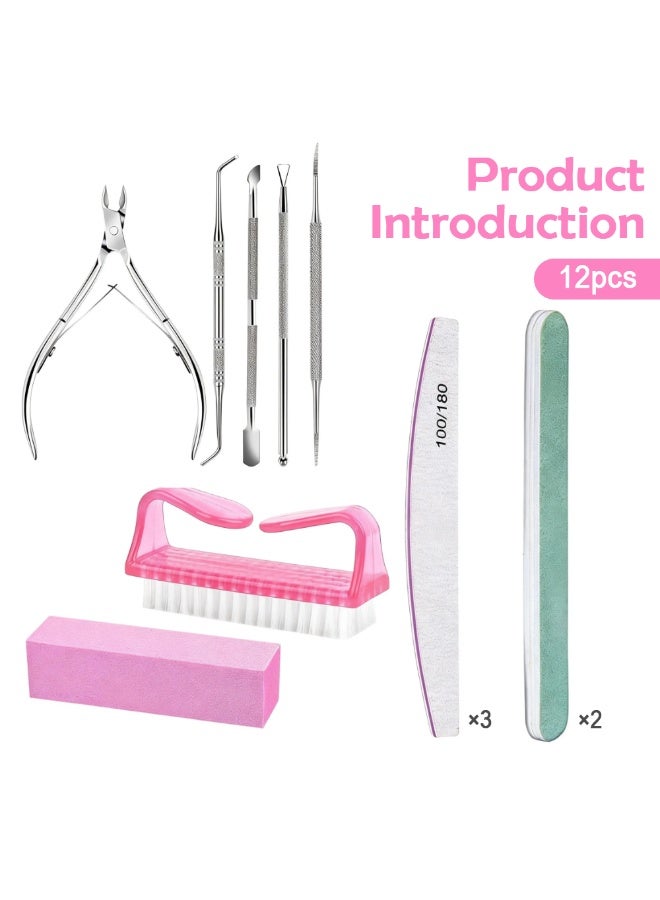 مجموعة العناية بالأظافر ، مسمار ملف 100 / 180 ، مسمار وسادة كتلة ، مقطع الكيراتين ، المتقلب ، الكيراتين الصحافة ، أداة مسمار ، مسمار كيت ، باديكير ، مانيكير كيت ، مانيكير كيت - Image 2